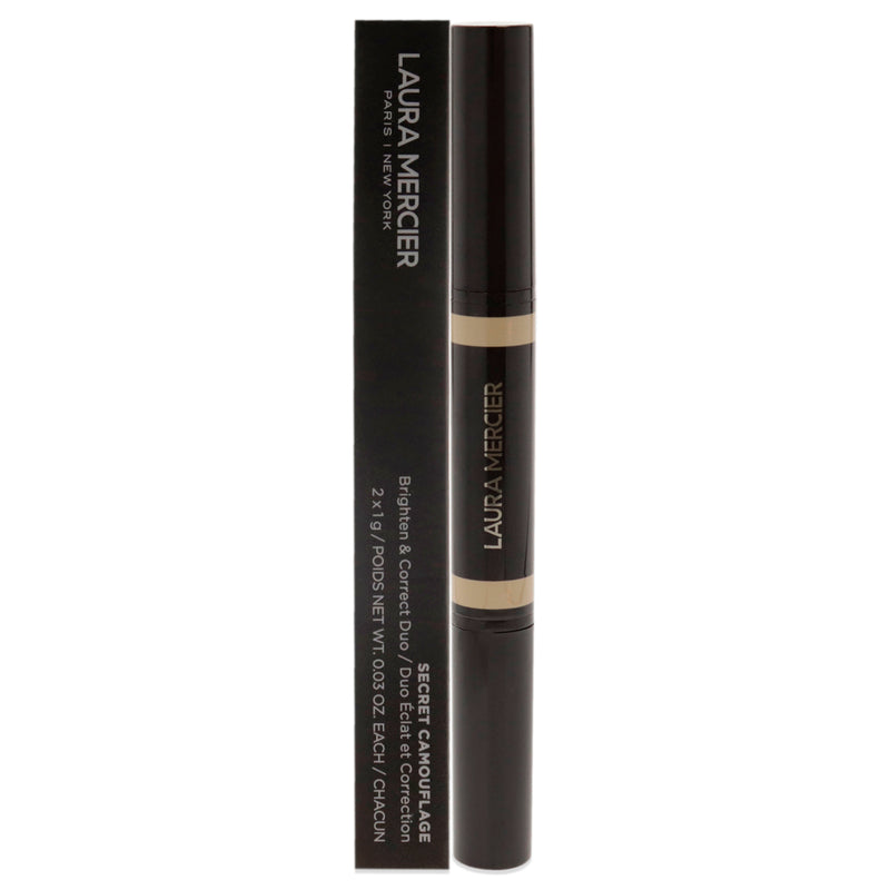 Laura Mercier Secret Camouflage Concealer Duo Stick - 0.5N by Laura Mercier for Women - 0.06 oz Concealer