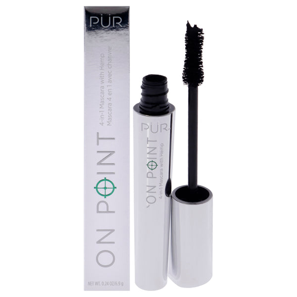 Pur Cosmetics On Point 4-in-1 Mascara With Hemp by Pur Cosmetics for Women - 0.24 oz Mascara