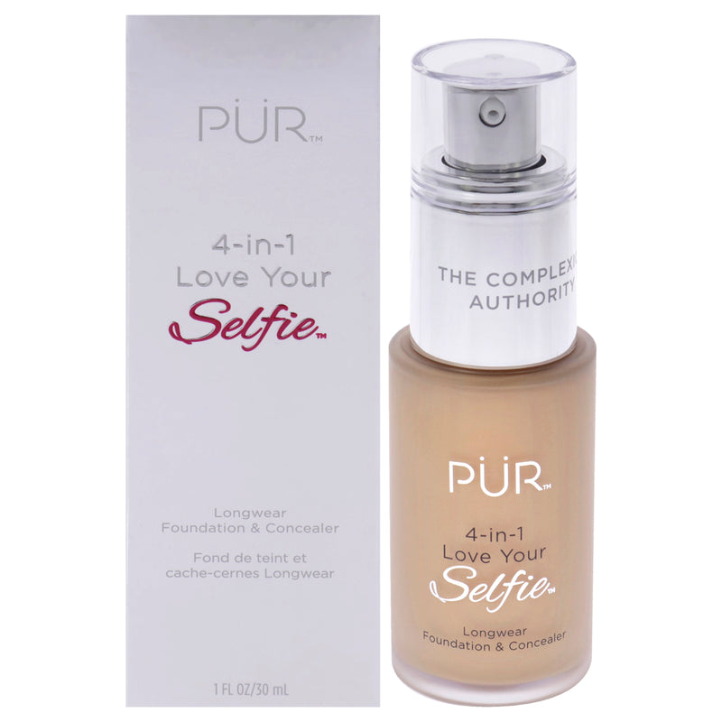 Pur Cosmetics 4-in-1 Love Your Selfie Longwear Foundation and Concealer - MG2 by Pur Cosmetics for Women - 1 oz Makeup