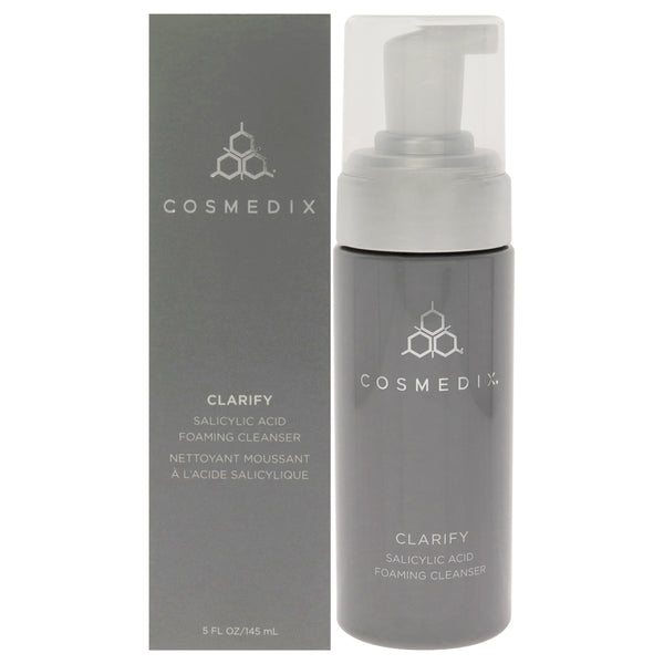 CosMedix Clarify Salicylic Acid Foaming Cleanser by Cosmedix for Unisex - 5 oz Cleanser