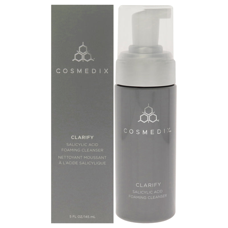 CosMedix Clarify Salicylic Acid Foaming Cleanser by Cosmedix for Unisex - 5 oz Cleanser