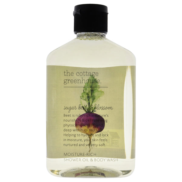 The Cottage Greenhouse Rich and Repair Body Wash - Sugar Beet and Blossom by The Cottage Greenhouse for Unisex - 11.5 oz Body Wash