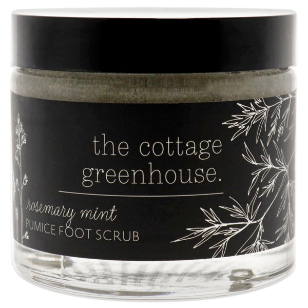 The Cottage Greenhouse Pumice Foot Scrub - Rosemary Mint by The Cottage Greenhouse for Unisex - 4 oz Scrub