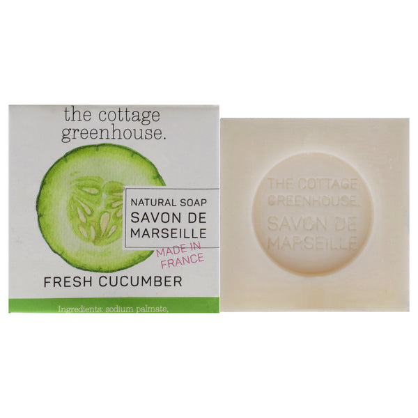 The Cottage Greenhouse Fresh Soap - Cucumber by The Cottage Greenhouse for Unisex - 3.5 oz Soap