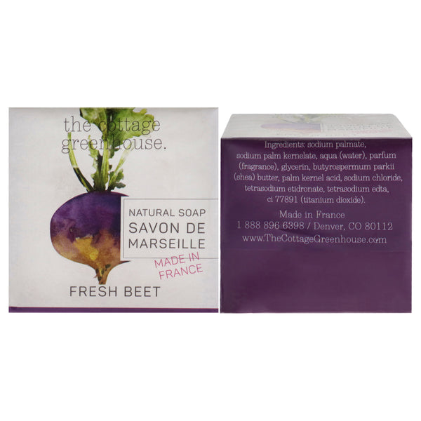 The Cottage Greenhouse Fresh Soap - Beet by The Cottage Greenhouse for Unisex - 3.5 oz Soap