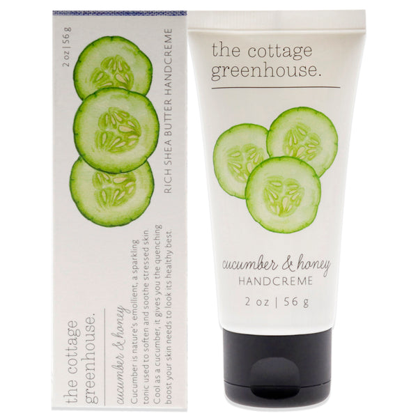 The Cottage Greenhouse Rich Shea Butter Handcream - Cucumber and Honey by The Cottage Greenhouse for Unisex - 2 oz Cream