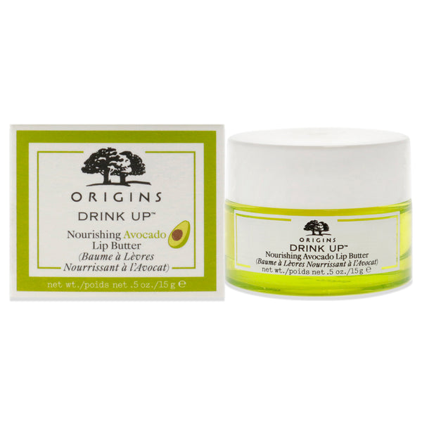 Origins Drink Up Nourishing Avocado Lip Butter by Origins for Unisex - 0.5 oz Lip Balm