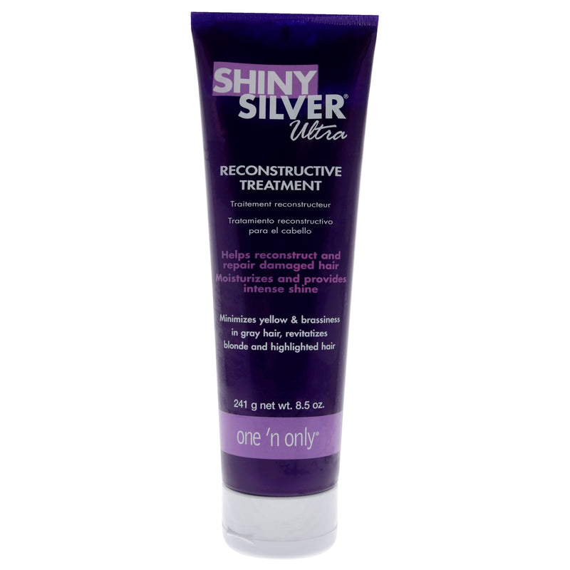 One n Only Shiny Silver Ultra Reconstructive Treatment by One n Only for Unisex - 8.5 oz Treatment