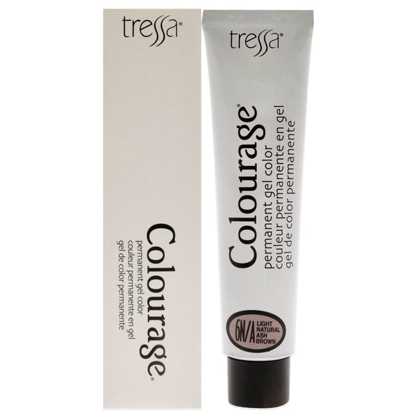 Tressa Colourage Permanent Gel Color - 6NA Natural Ash by Tressa for Unisex - 2 oz Hair Color