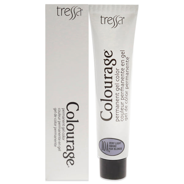 Tressa Colourage Permanent Gel Color - 10A Very Light Smoke Ash Blonde by Tressa for Unisex - 2 oz Hair Color