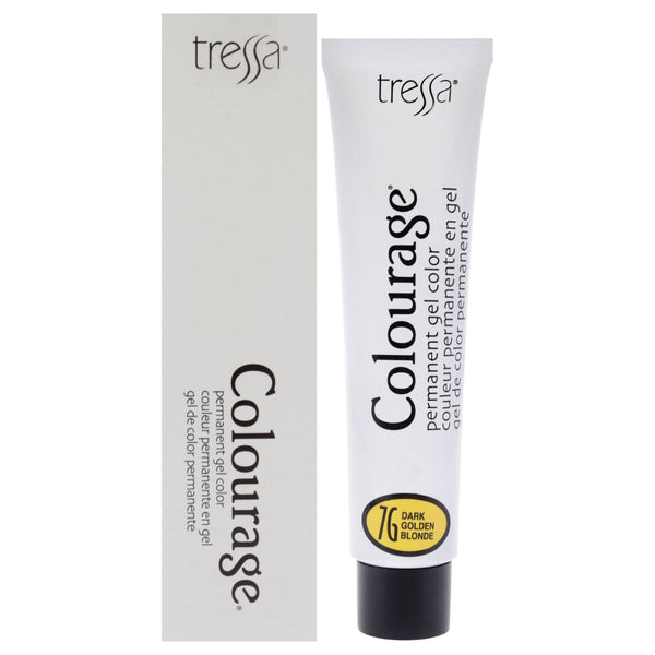 Tressa Colourage Permanent Gel Color - 7G Dark Golden Blonde by Tressa for Unisex - 2 oz Hair Color