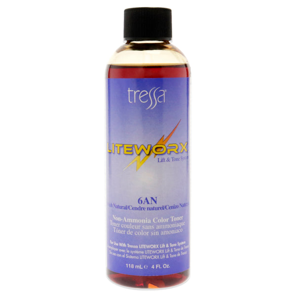 Tressa Liteworx Toner - 6AN Ash Natural by Tressa for Unisex - 4 oz Toner