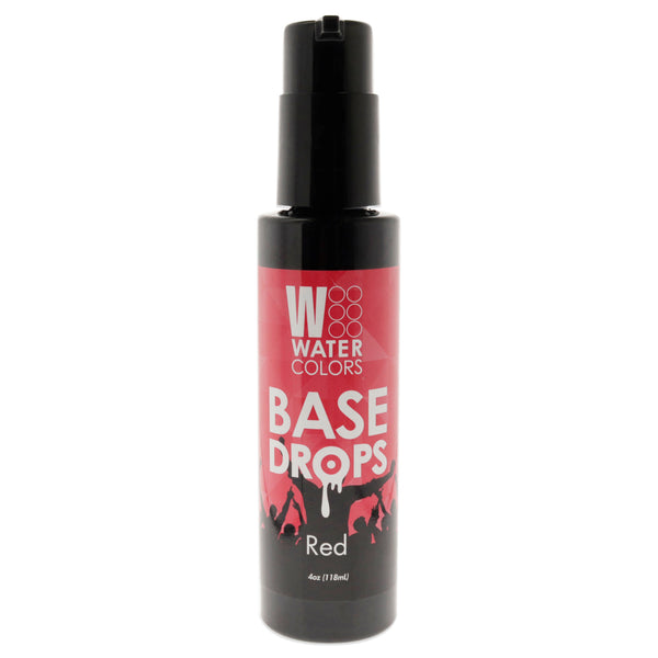 Tressa Watercolors Base Drops - Red by Tressa for Unisex - 4 oz Drops