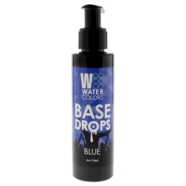 Tressa Watercolors Base Drops - Blue by Tressa for Unisex - 4 oz Drops