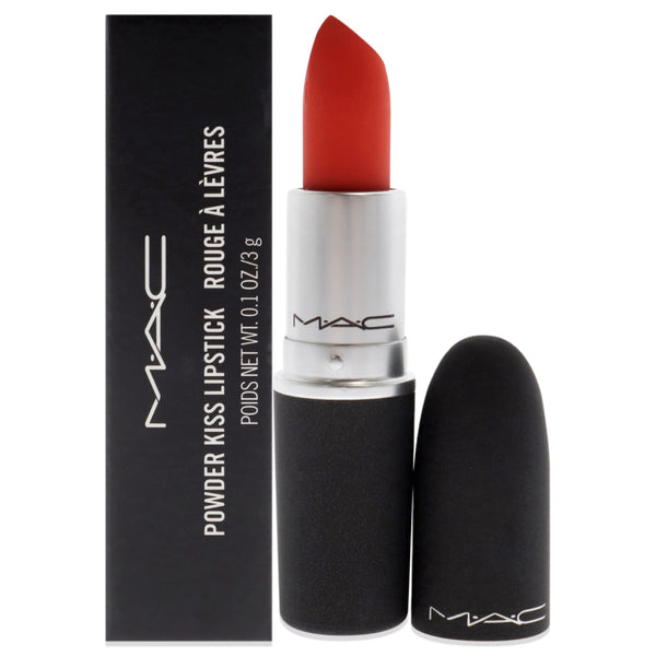 MAC Powder Kiss Lipstick - 303 Style Shocked by MAC for Women - 0.1 oz Lipstick