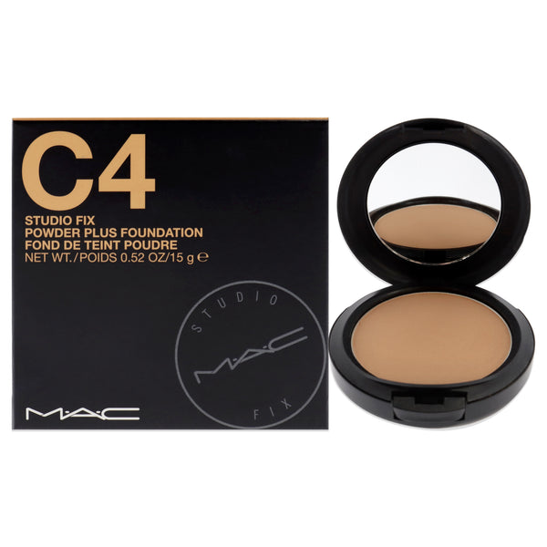 MAC Studio Fix Powder Plus Foundation - C4 by MAC for Women - 0.52 oz Foundation