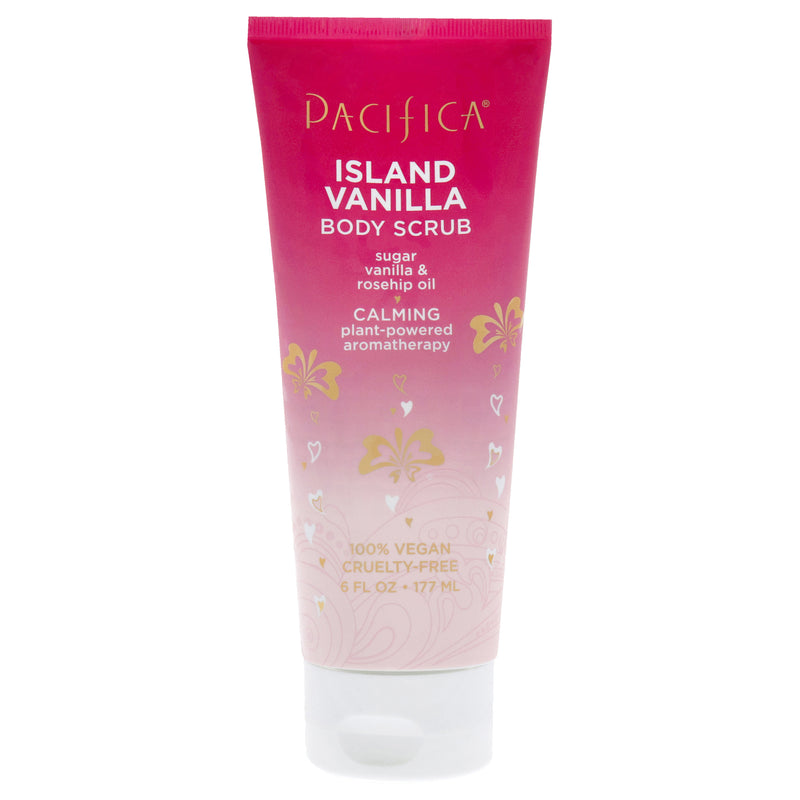 Pacifica Body Scrub - Island Vanilla by Pacifica for Women - 6 oz Body Scrub