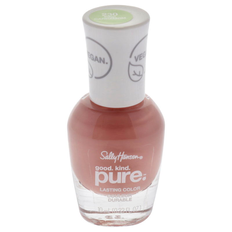 Sally Hansen Good Kind Pure Vegan - Pink Cardamom by Sally Hansen for Women - 0.33 oz Nail Polish