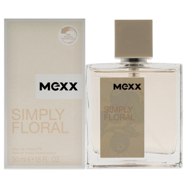 Mexx Simply Floral by Mexx for Men - 1.6 oz EDT Spray