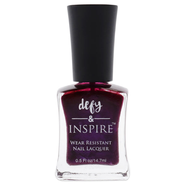 Defy and Inspire Wear Resistant Nail Lacquer - 187 Viewing Party by Defy and Inspire for Women - 0.5 oz Nail Polish