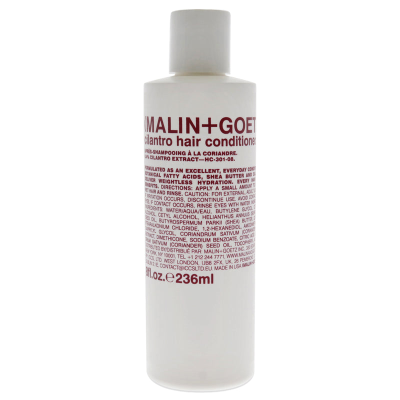 MALIN+GOETZ Cilantro Hair Conditioner by Malin + Goetz for Unisex - 8 oz Conditioner