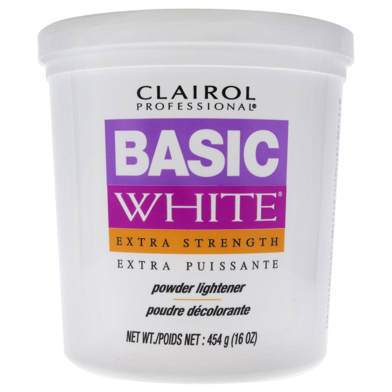 Clairol Basic White Powder Lighteners by Clairol for Unisex - 16 oz Lightener