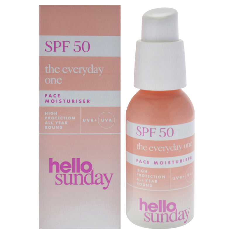 Hello Sunday The Everyday One Face Moisturizer SPF 50 by Hello Sunday for Unisex - 1.7 oz Moisturizer