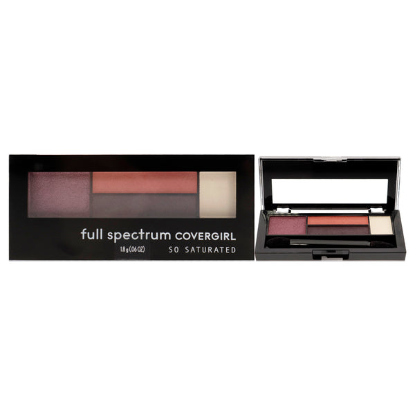 Covergirl So Saturated Quad Palette - With It by CoverGirl for Women - 0.06 oz Eye Shadow