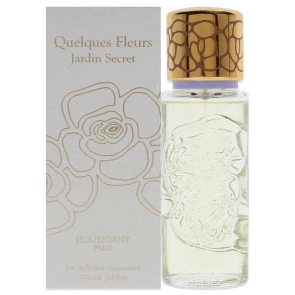 Houbigant Paris Quelques Fleurs Jardin Secret by Houbigant for Women - 3.4 oz EDP Spray