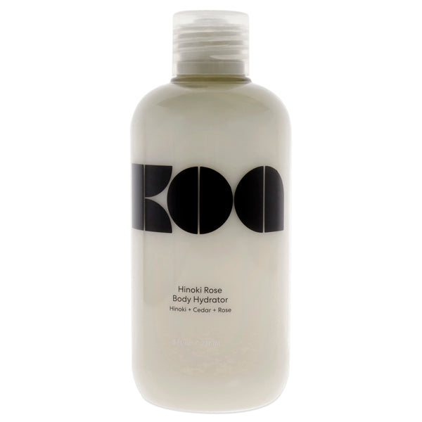 KOA Hinoki Rose Body Hydrator by KOA for Unisex - 8 oz Body Cream