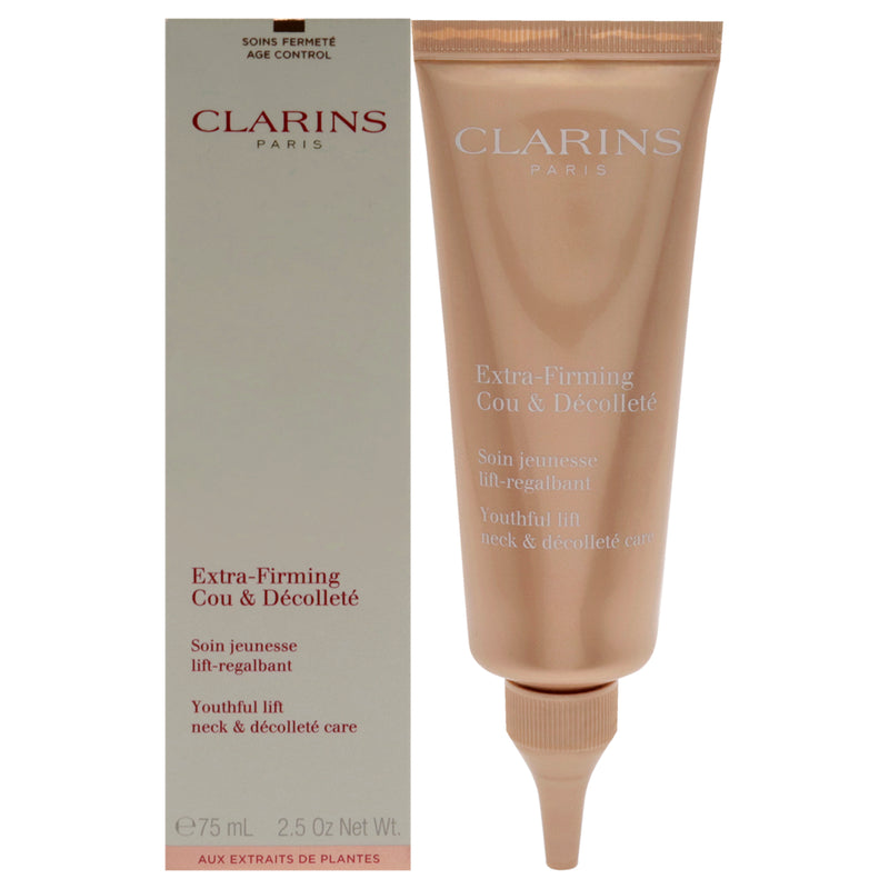 Clarins Extra-Firming Neck and Decollete Care by Clarins for Women - 2.5 oz Cream