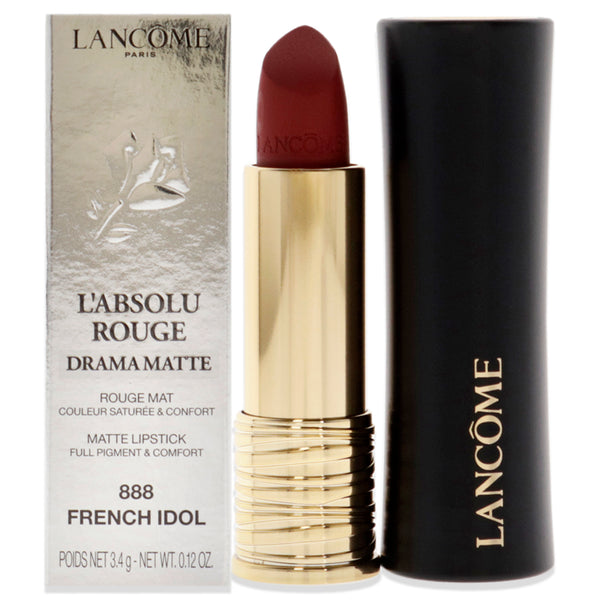 Lancome LAbsolu Rouge Drama Matte - 888 French Idol by Lancome for Women - 0.12 oz Lipstick