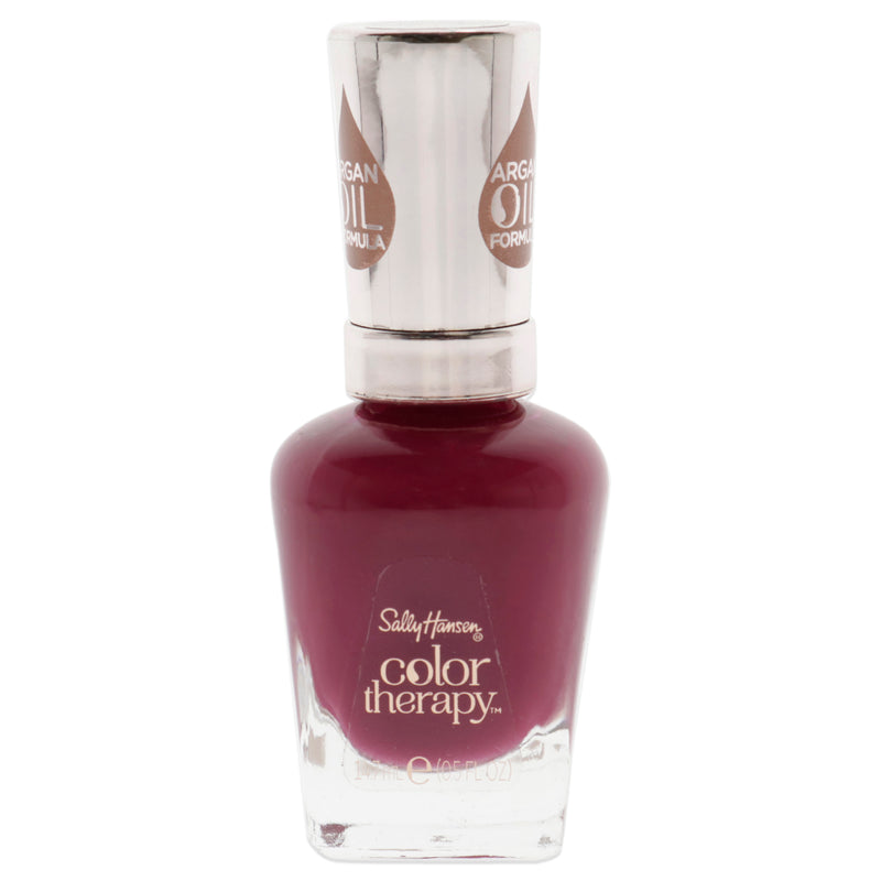 Sally Hansen Color Therapy Nail Polish - 380 Ohm My Magenta by Sally Hansen for Women - 0.5 oz Nail Polish