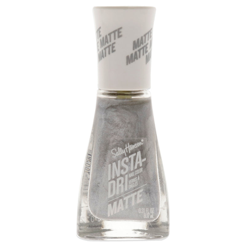 Sally Hansen Insta-Dri Nail Color - 011 Smokey Silver by Sally Hansen for Women - 0.31 oz Nail Polish