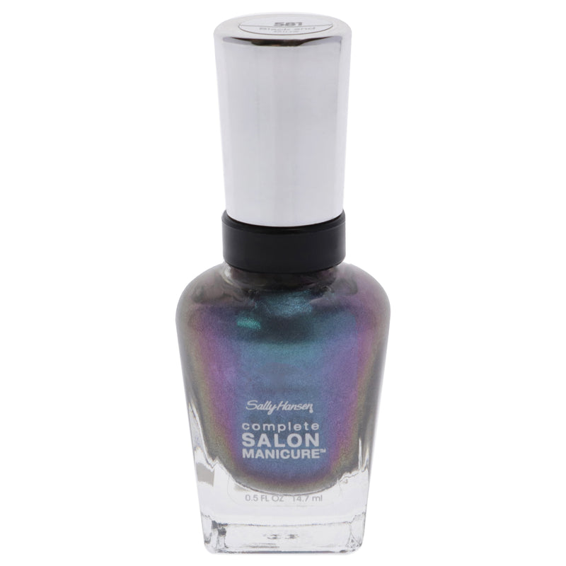 Sally Hansen Complete Salon Manicure - 581 Black and Blue by Sally Hansen for Women - 0.5 oz Nail Polish