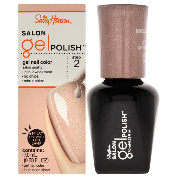 Sally Hansen Salon Gel Polish - 175 Sequin Stiletto by Sally Hansen for Women - 0.23 oz Nail Polish