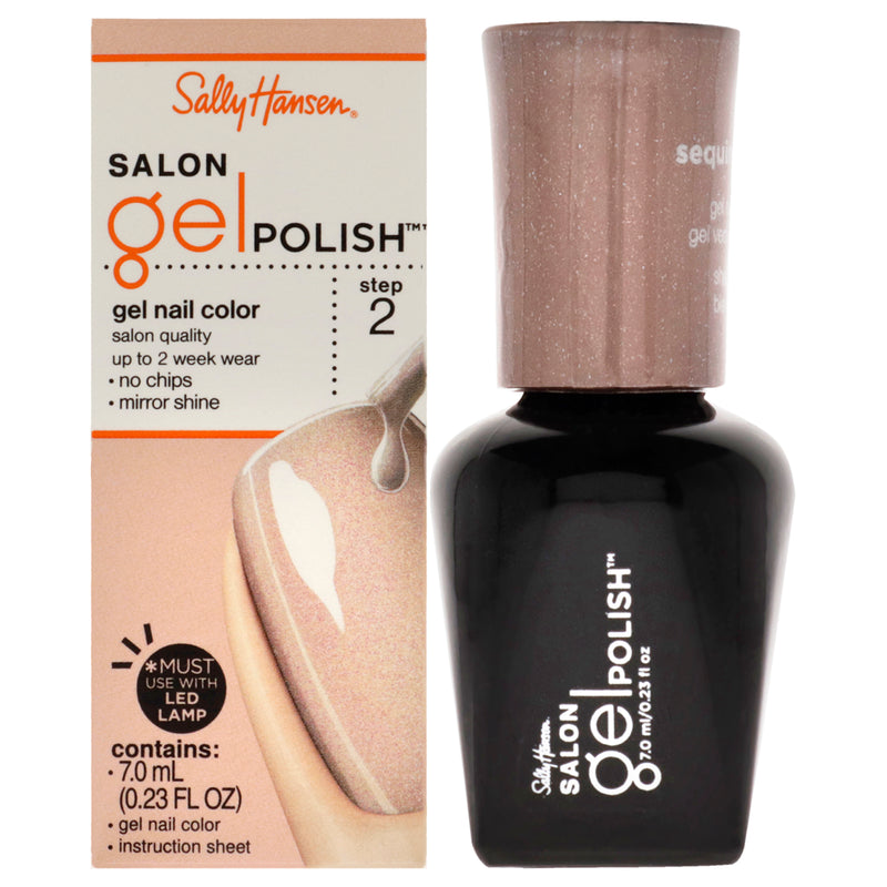 Sally Hansen Salon Gel Polish - 175 Sequin Stiletto by Sally Hansen for Women - 0.23 oz Nail Polish