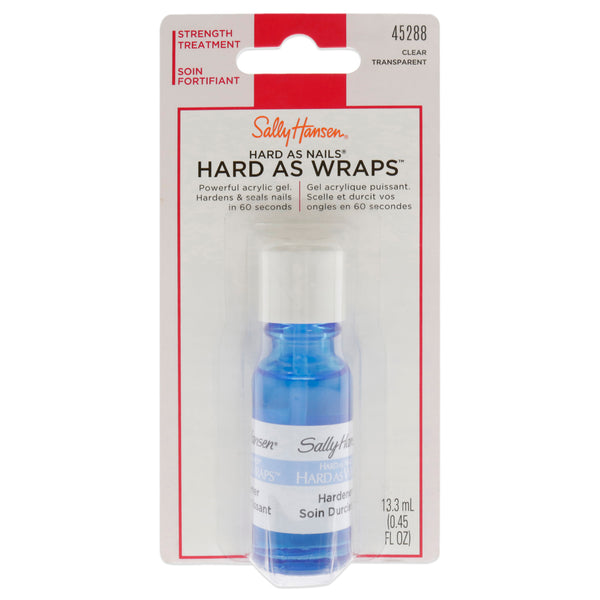 Sally Hansen Hard As Nail As Wraps Hardener - 45288 Clear by Sally Hansen for Women -0.45 oz Nail Polish