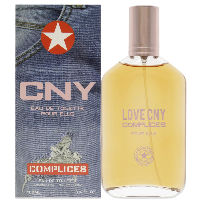 CNY Complices for Her by CNY for Women - 3.4 oz EDT Spray