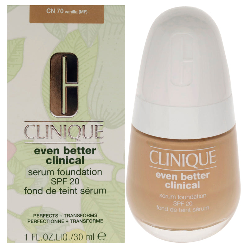 Clinique Even Better Clinical Serum Foundation SPF 20 - CN 70 Vanilla by Clinique for Women - 1 oz Foundation