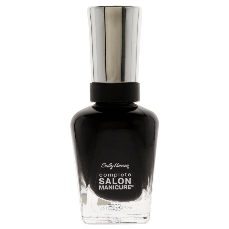 Sally Hansen Complete Salon Manicure - 403 Hooked On Onyx by Sally Hansen for Women - 0.5 oz Nail Polish