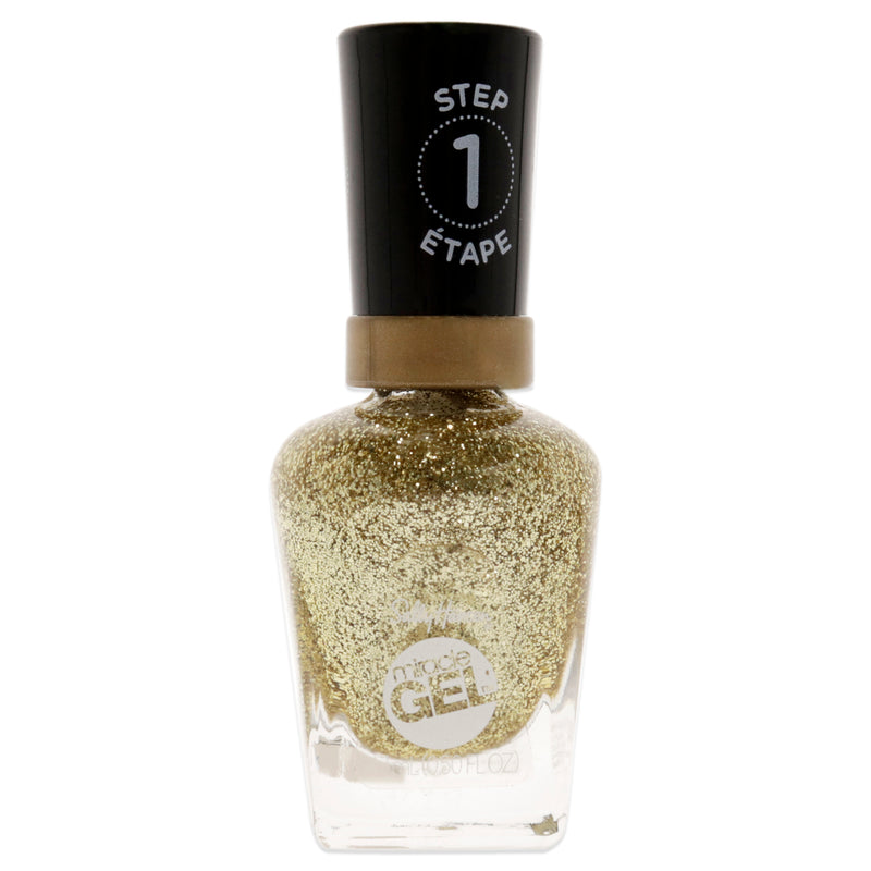 Sally Hansen Miracle Gel - 152 Good As Gold by Sally Hansen for Women - 0.5 oz Nail Polish