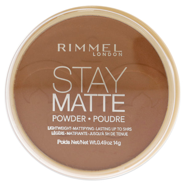 Rimmel London Stay Matte Powder - 025 Toffee by Rimmel London for Women - 0.49 oz Powder