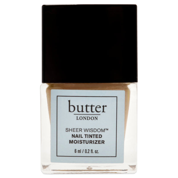 Butter London Sheer Wisdom Nail Tinted Moisturizer - Medium by Butter London for Women - 0.2 Nail Polish