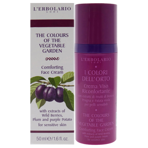 LErbolario The Colours of the Vegetable Garde - Conforting Face Cream by LErbolario for Women - 1.6 oz Cream