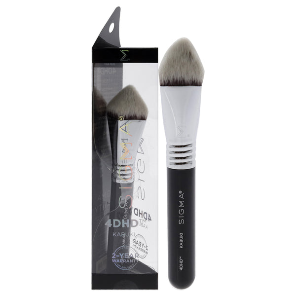 SIGMA 4DHD Kabuki Brush - Black by SIGMA for Women - 1 Pc Brush