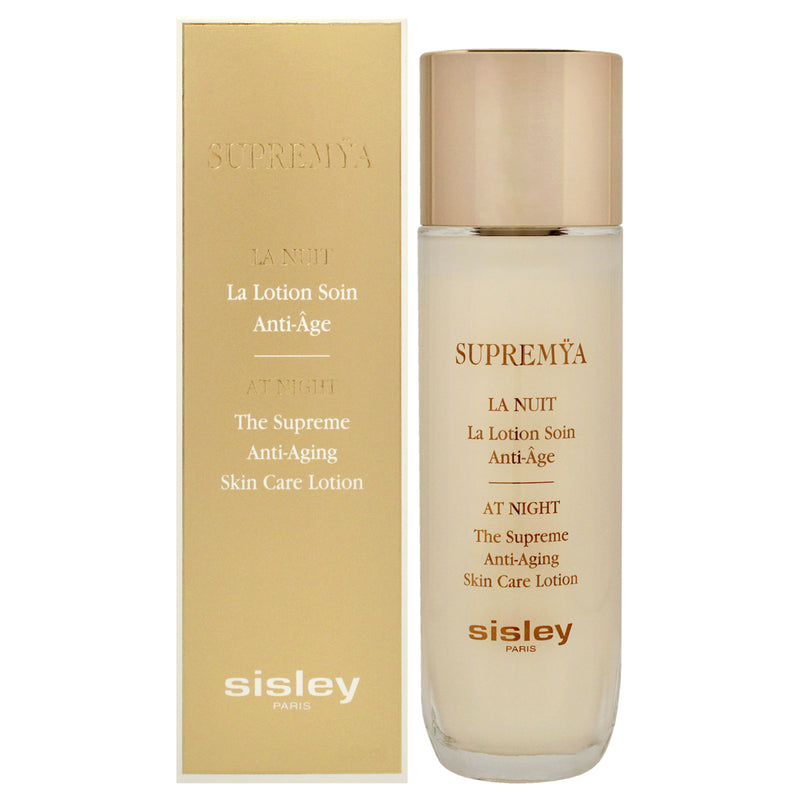 Sisley Supremya at Night The Supreme Anti-Aging Skin Care Lotion by Sisley for Unisex - 4.7 oz Lotion