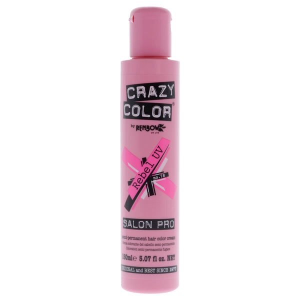 Crazy Color Crazy Color Salon Pro Semi Permanent Hair Color - 78 Rebel by Crazy Color for Women - 5.07 oz Hair Color