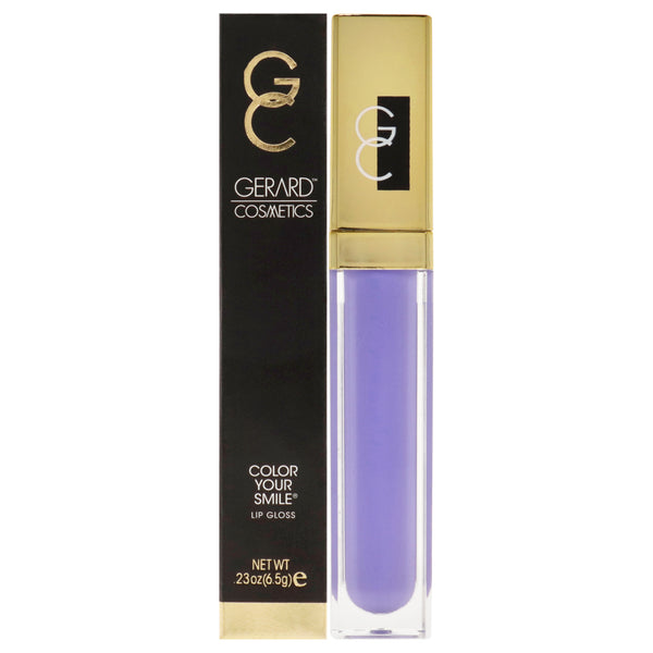 Gerard Cosmetic Color your Smile Lighted Lip Gloss - Bermuda by Gerard Cosmetic for Women - 0.23 oz Lip Gloss
