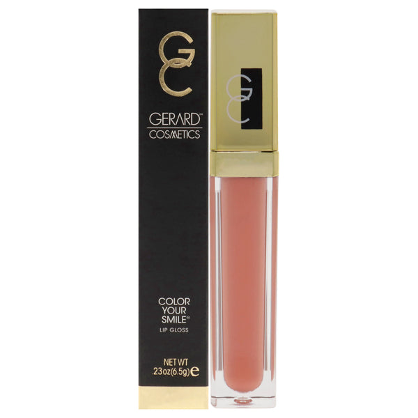 Gerard Cosmetic Color your Smile Lighted Lip Gloss - Coral Craze by Gerard Cosmetic for Women - 0.23 oz Lip Gloss